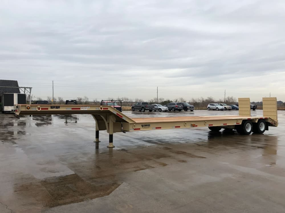 Custom fixed-neck drop deck build, view one