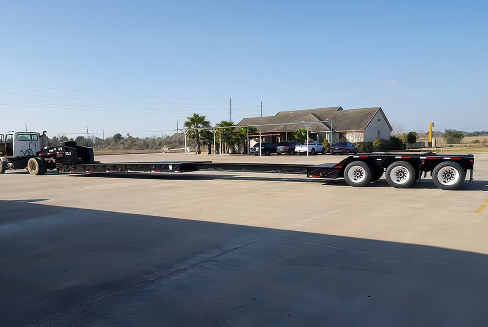 Choice 355NGE extendable lowboy — view two