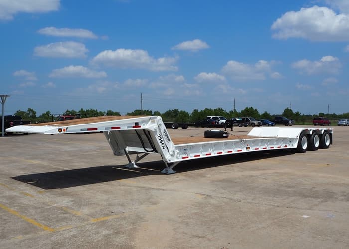 Choice FG series folding gooseneck trailer