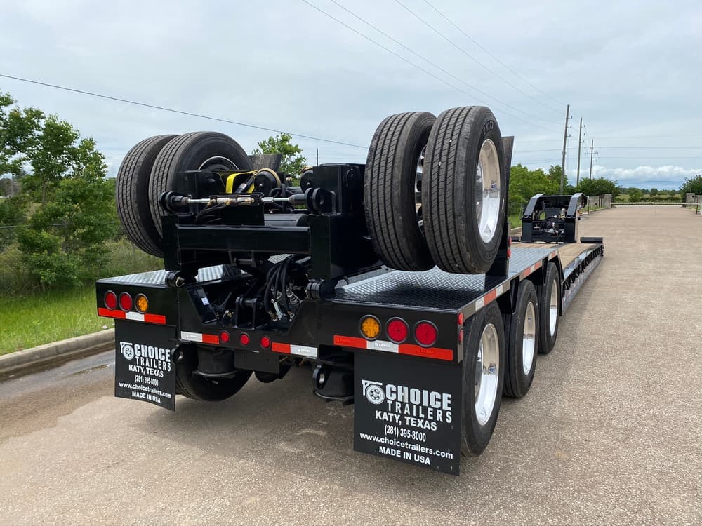 Choice booster axle equipment