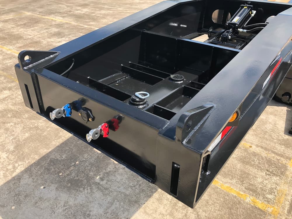 Choice lowboy prepped for flip box