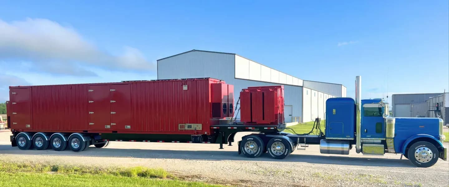 Choice custom oilfield trailer