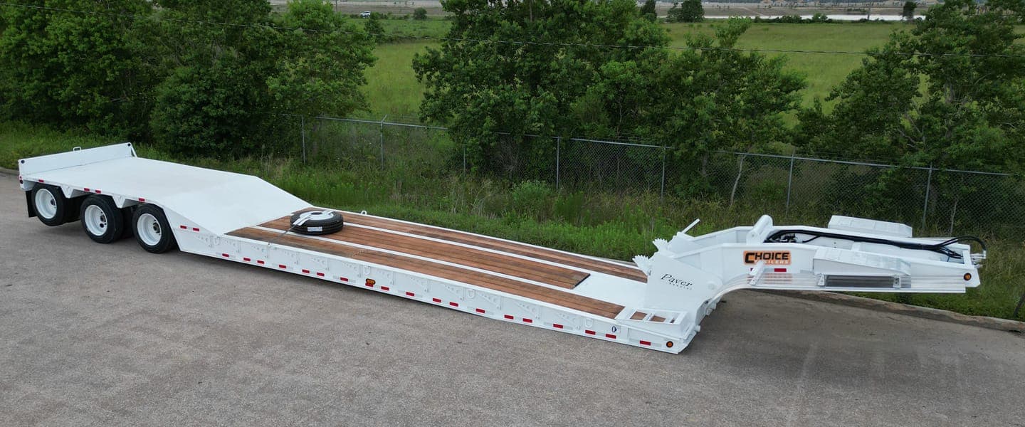 Choice HDG paver special trailer