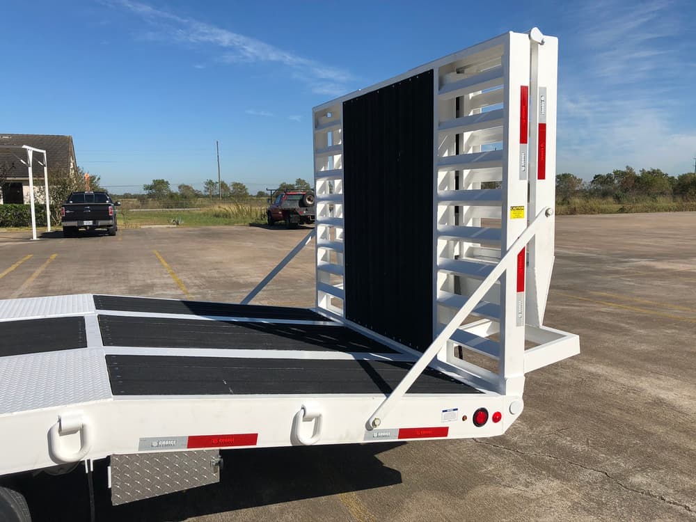Choice tag-a-long trailer with beavertail ramps