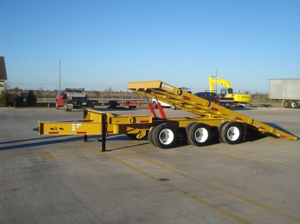 Choice tag-a-long trailer on the yard