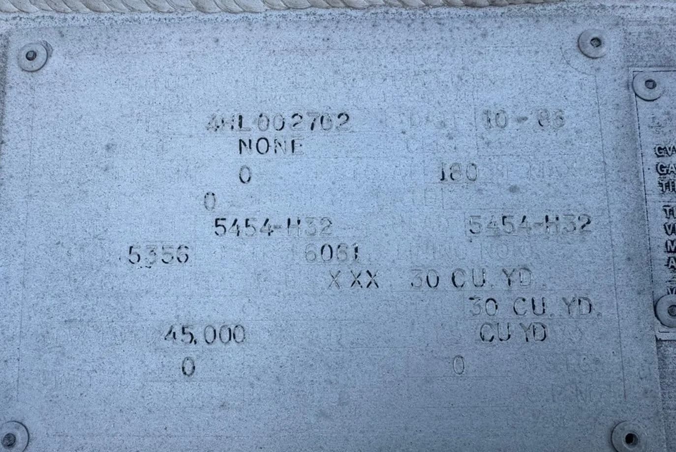 1987 Fruehauf DP (LEAD) DAS-X2-M30. TL-183 thumbnail 5
