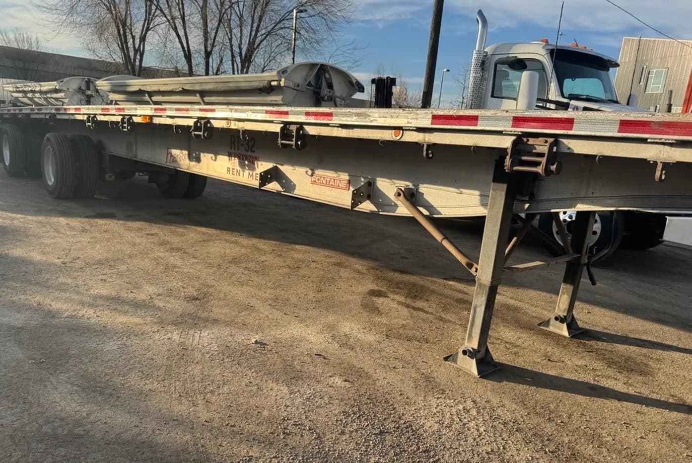2007 Fontaine FLATBED 48' Flatbed thumbnail 5