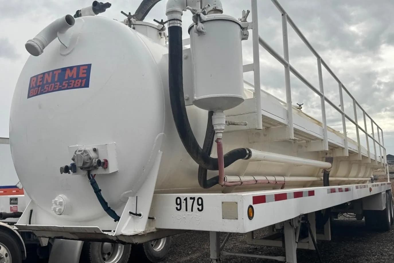 2012 Troxell 130 BBL Vac Trailer thumbnail 9