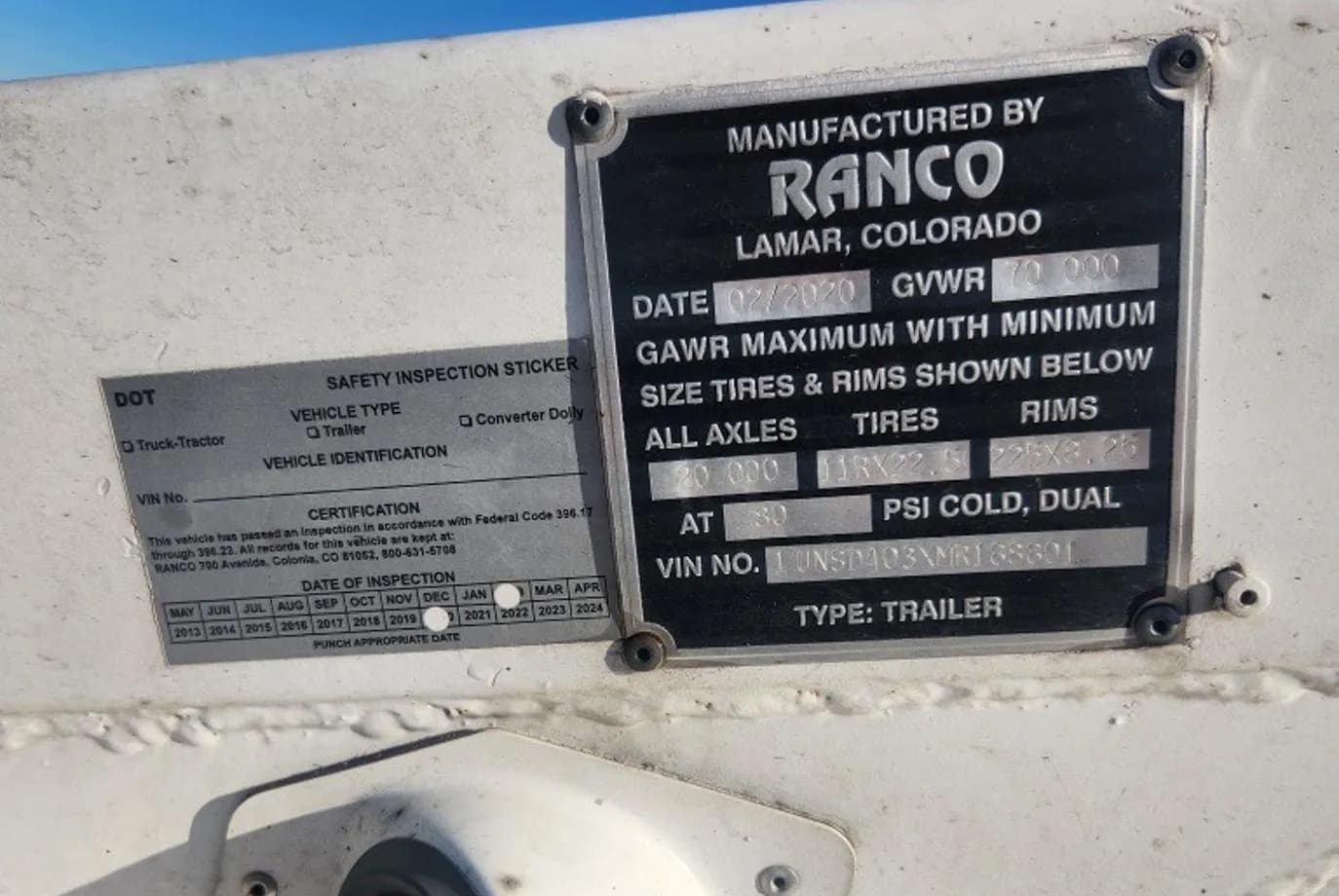 2021 Ranco LW21-40-3 Bottom Dump thumbnail 11