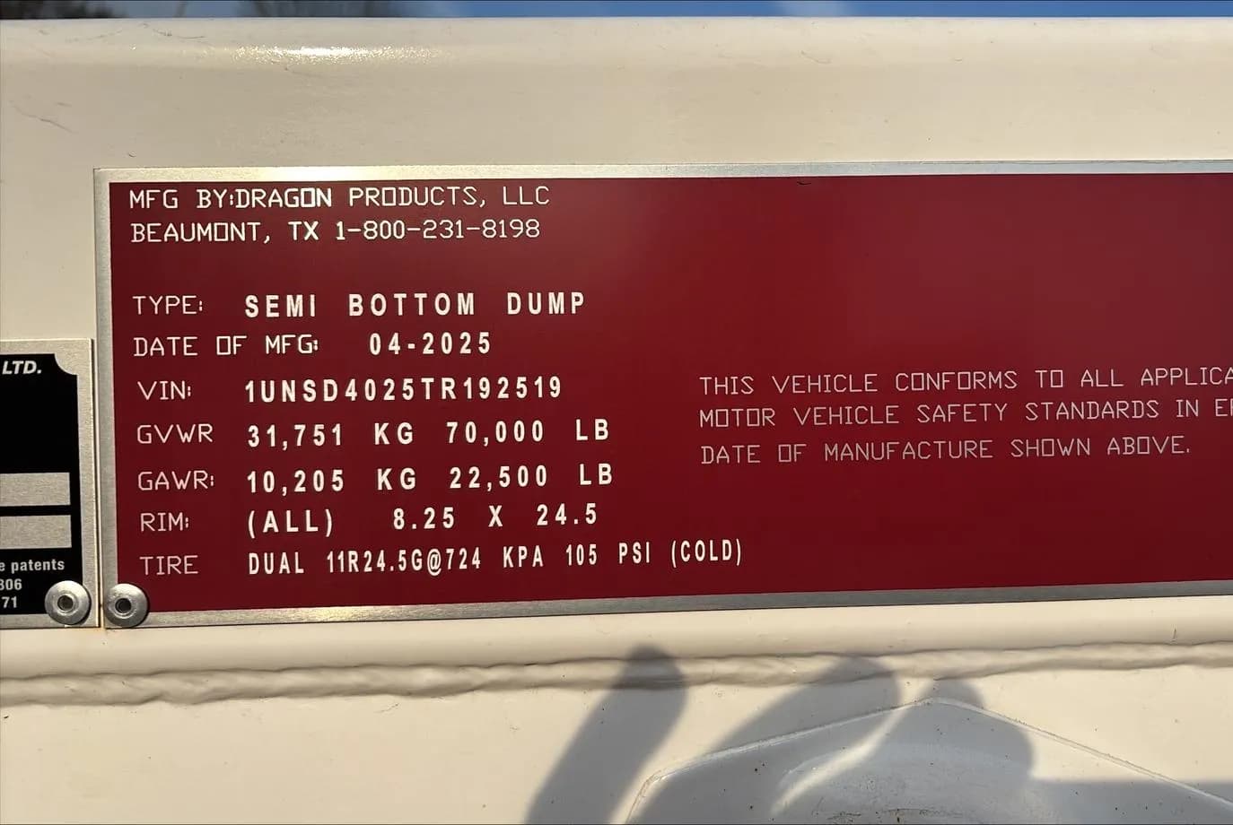 2026 Ranco LW21-40SG Bottom Dump thumbnail 7