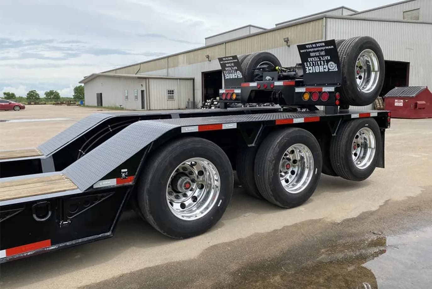 Choice FLIP AXLE Lowboy