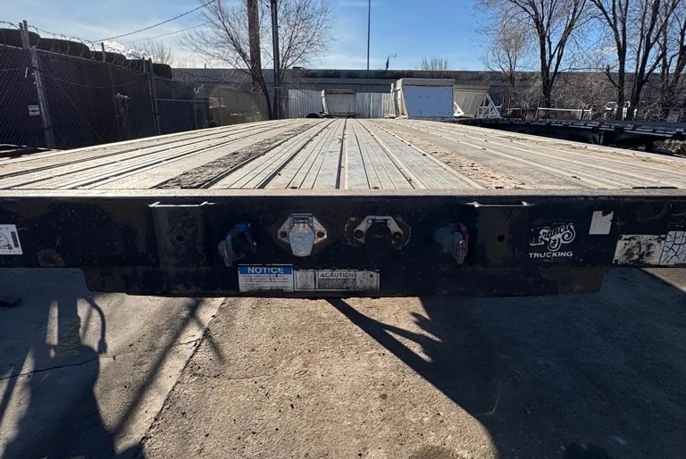 2005 Fontaine TFTW-6-8048WSAK. 48' Flatbed