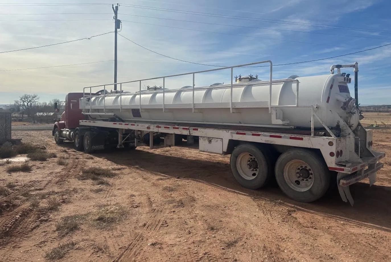 2024 Ranco 130 BBL Vac Trailer
