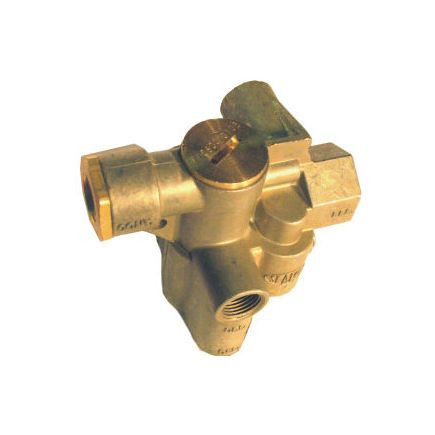 SPRING BRAKE VALVE  - THIS VALVE RELEASES THE BRAKES BEFORE THE TANK IS FILLED.